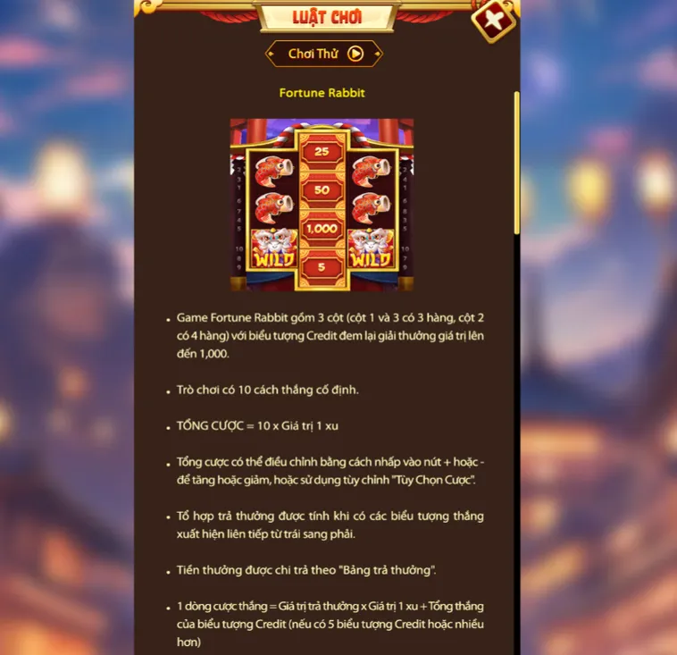 Khám Phá Siêu Phẩm Nổ Hũ Fortune Rabbit Tại VaoBet Đẳng Cấp Nhất Hiện Nay