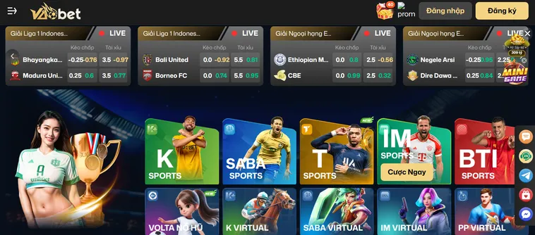 Cổng Game VaoBet - Đa Dạng Các Trò Chơi Thắng Tiền Dễ Dàng Cho Mọi Cược Thủ